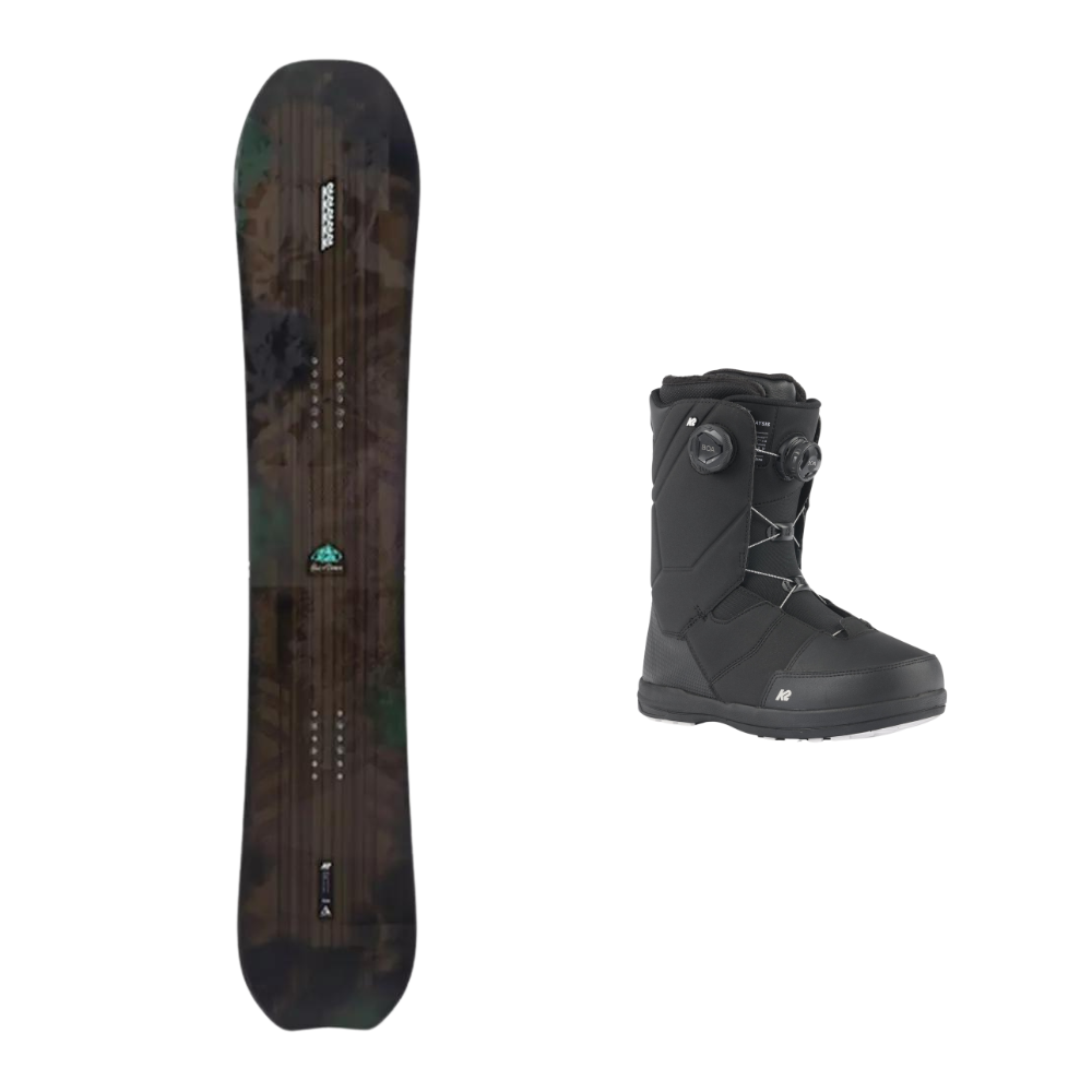 Premium Snowboard and Boots Premium Snowboard and Boots